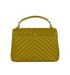 Medium College Chain Bag, £1,400, Handbags, Green, Leather, Back view